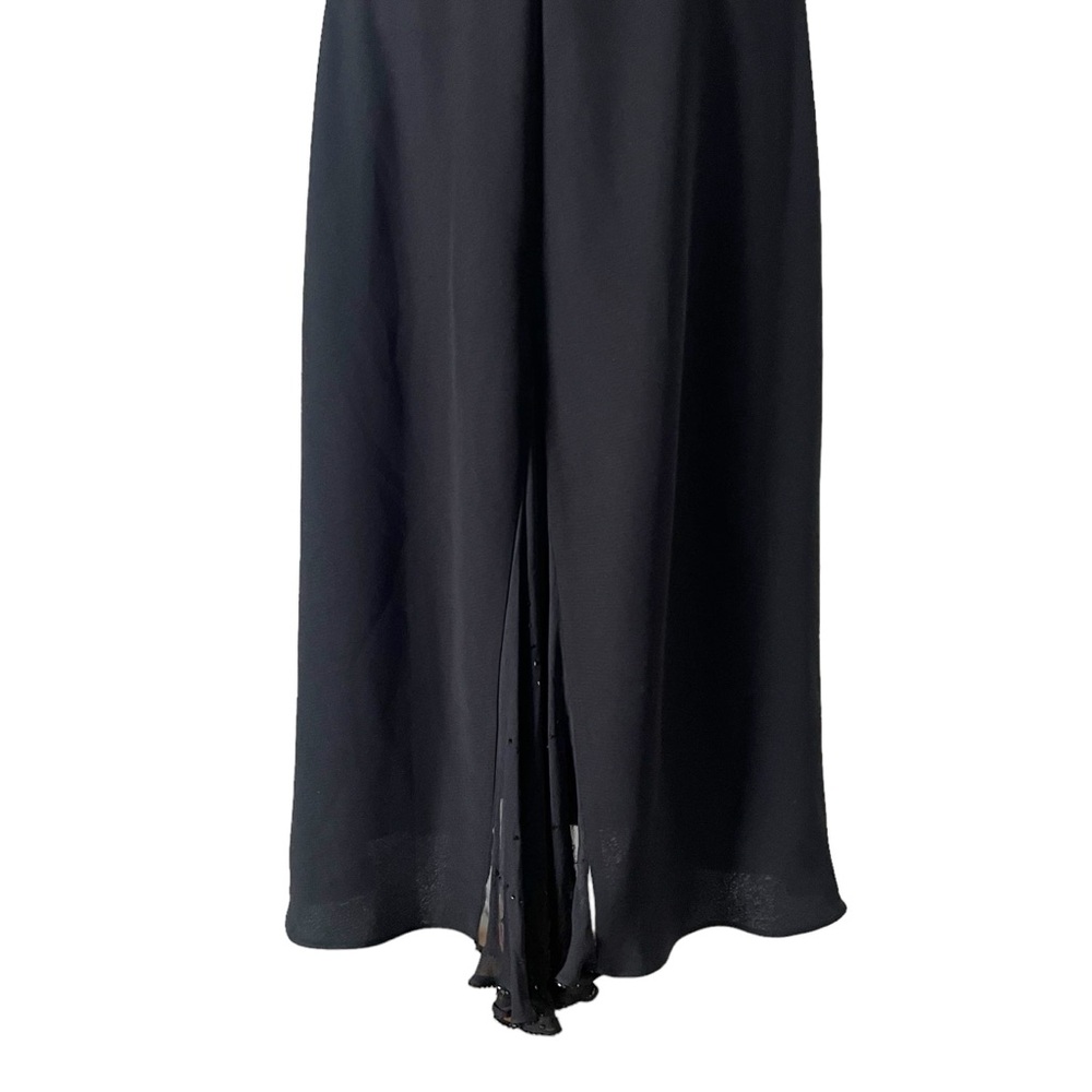 Jones New York Chiffon‎ Beaded Sparkle in Black - Picture 10 of 12